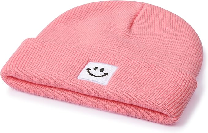 2Pack Baby Beanie Knit Toddler Hat for Girls Boys 0-8 Years