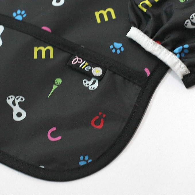 Long Sleeve Waterproof Bib for Toddlers – Feeding Smock for Baby Mealtime, Self-Feeding, Painting & Messy Play, BPA-Free