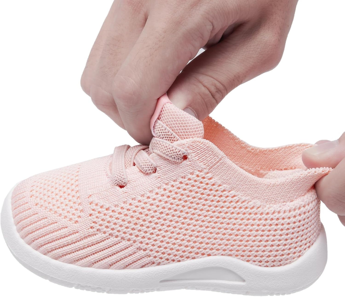 MORENDL Toddler Shoes Baby Walking Sock Shoes Infant Sneakers 0-4 Years Boy Girl Barefoot Tennis Shoe Non-Slip Brethable