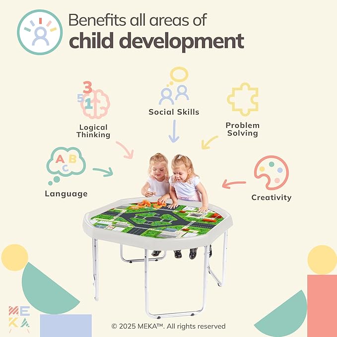 MEKA Tuff Tray Set for Sensory Play