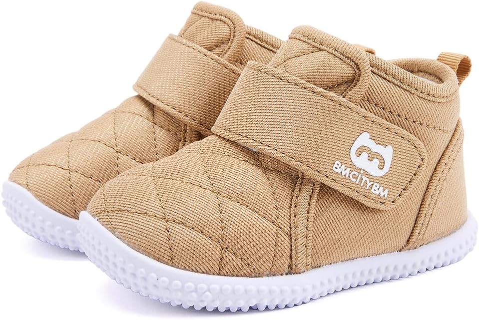 BMCiTYBM Toddler Baby Winter Snow Boots Boy Girl Faux Fur Warm Non Slip First Walking Infant Shoes