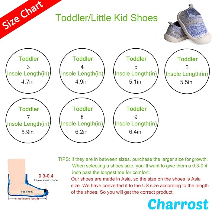 Baby First-Walking Shoes 1-4 Years Kid Shoes Trainers Toddler Infant Boys Girls Soft Sole Non Slip Cotton Canvas Mesh Breathable Lightweight TPR Material Slip-on Sneakers Outdoor