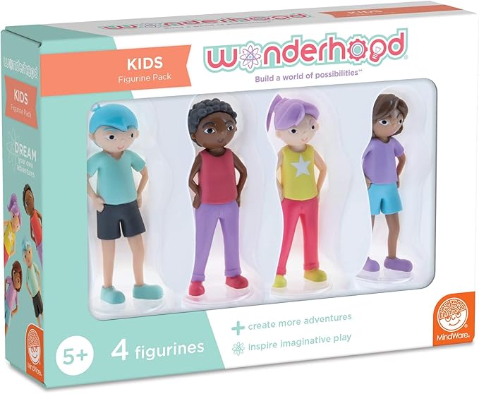 MindWare WONDERHOOD Figurines Original Character Set