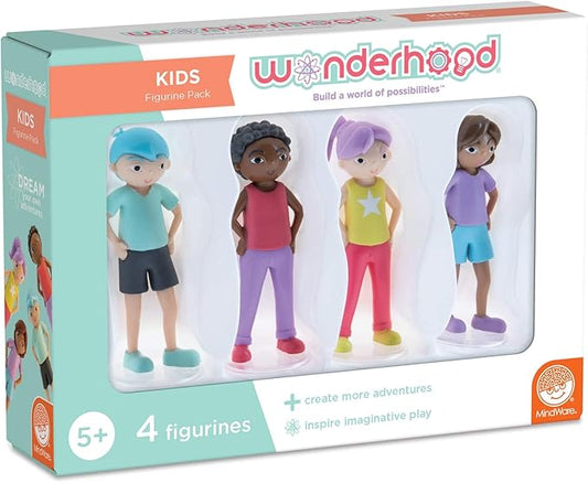 MindWare WONDERHOOD Figurines Original Character Set