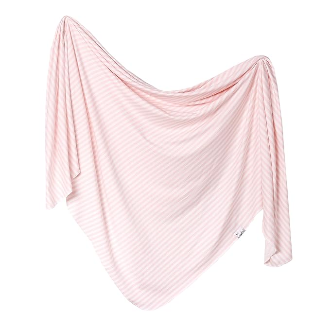 Copper Pearl Baby Swaddle Blanket - Premium Knit Baby Blanket, Large Soft Stretchy Receiving Blankets for Baby Girl, Swaddles for Newborn, Infant, and Toddler (Winnie)