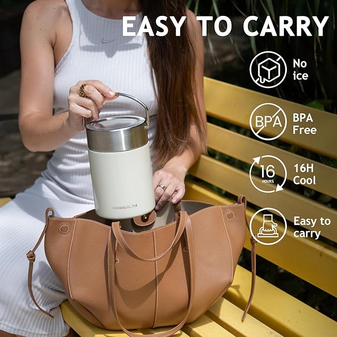 11oz Portable Breast Milk Cooler for Outdoor, Keeps Milk Cold for up to 16 Hours, Breastmilk Chiller with Breastmilk Storage Bottle, Baby Feeding Essentials