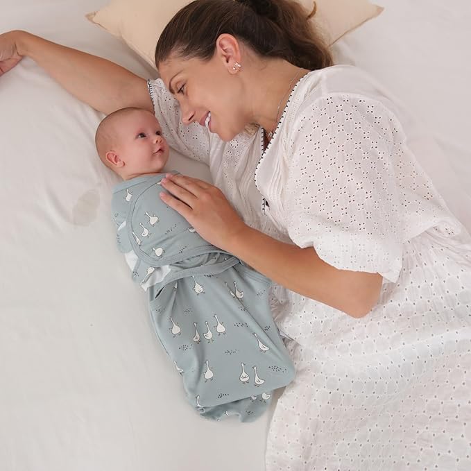 insular Baby Swaddle Wrap, Swaddle Blanket for Newborn and Infant, Adjustable Velcro Swaddling Set for Boy and Girl, Soft Cotton Baby Sleep Sack 3 Pack, Dachshund, Small(0-3M)