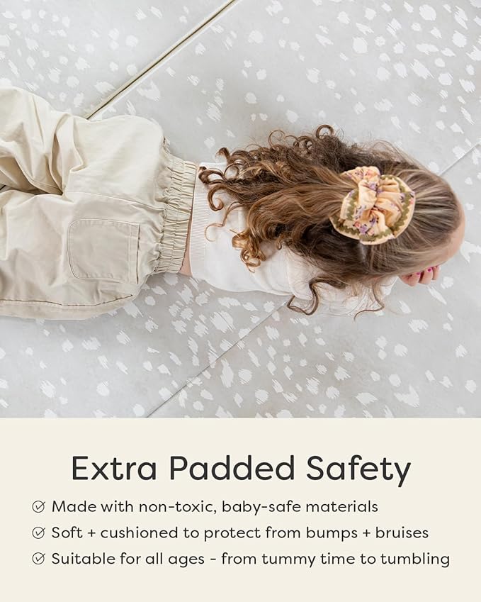 House of Noa Foldable Baby Tumbling Mat – Foldable Kids Play Mat | Durable, Stylish, and Cushioned Design