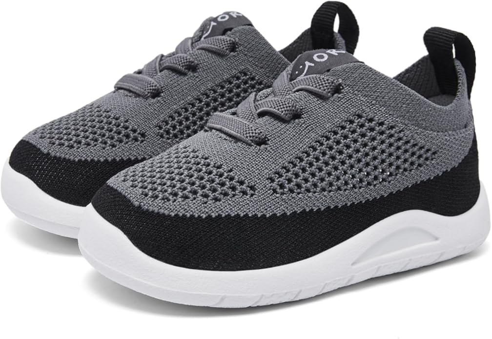 MORENDL Toddler Shoes Baby Walking Sock Shoes Infant Sneakers 0-4 Years Boy Girl Barefoot Tennis Shoe Non-Slip Brethable