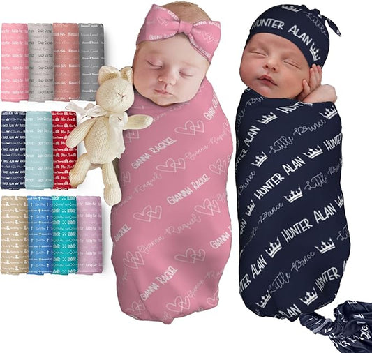 Personalized Baby Blankets - Custom Designs for Girls & Boys, Perfect Gifts