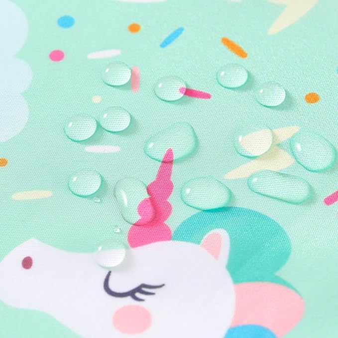 Long Sleeved Bibs, Pack of 5,Lightweight Waterproof Shirt Bibs for Baby Toddler 6-30 Months