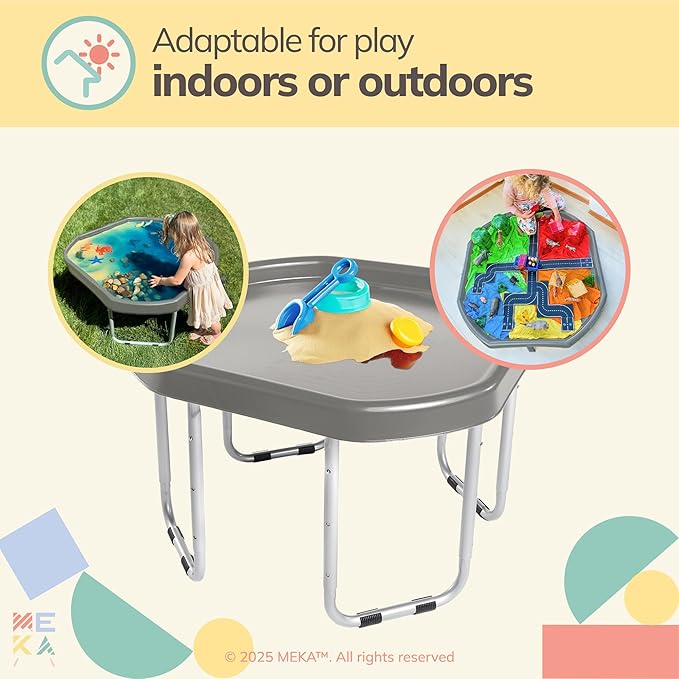 MEKA Tuff Tray Set for Sensory Play