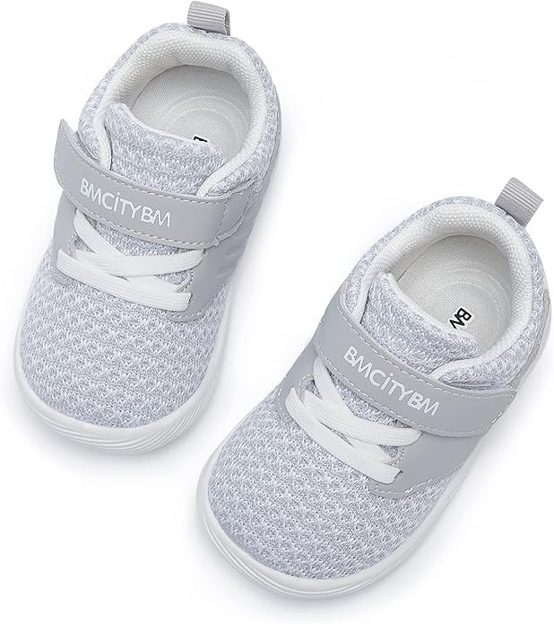 BMCiTYBM Baby Boy Girl Shoes Breathable Mesh Walking Shoes Lightweight Non-Slip Sneakers Infant First Walkers 6 9 12 18 24 Month