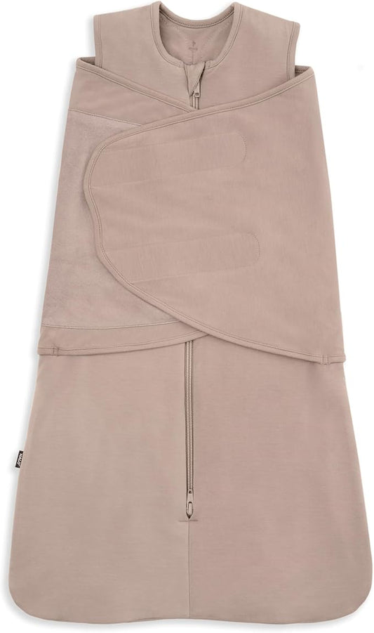 HALO SleepSack SuperSoft Swaddle, Cozy Bamboo Viscose, 3-Way Adjustable Swaddle, 2 Way Zipper, 2 TOG