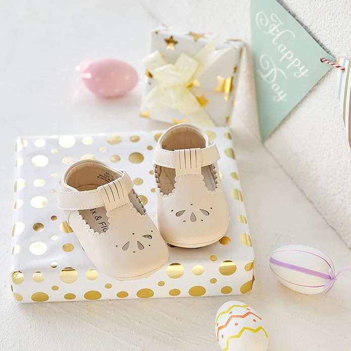 Soft Sole Baby Shoes - Infant Baby Walking Shoes Moccasins Rubber Sole Crib Shoes