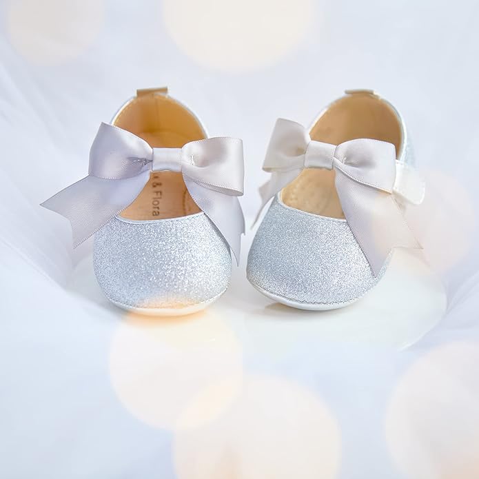 Soft Sole Baby Shoes - Infant Baby Walking Shoes Moccasins Rubber Sole Crib Shoes