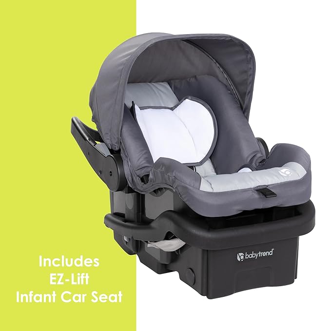 Baby Trend Stroller and EZ-Lift Infant Car Seat, EZ Ride Travel System, Dash Grey