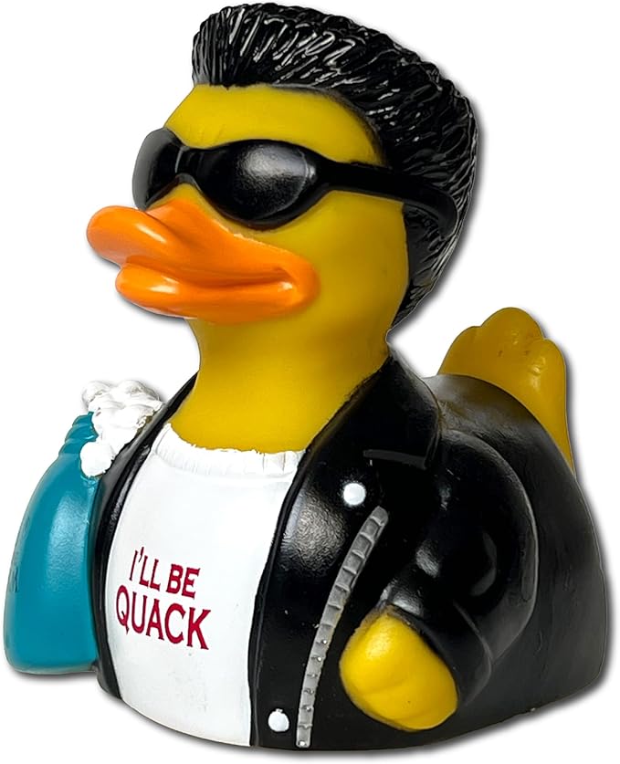 CelebriDucks - The Duckinator - Floating Rubber Ducks - Collectible Bath Toy Gift for Kids & Adults of All Ages