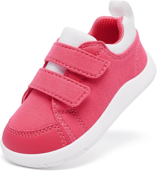 MORENDL Wide Toe Box Shoes Toddler Barefoot Shoes Baby Walking Shoe Boy Girl Non-Slip Zero Drop Minimalist Sneakers Comfort Tennis Outdoor Activities