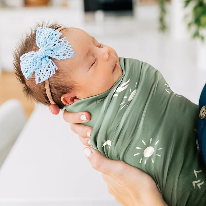 GRSSDER Baby Swaddle Blankets 2 Pack, Super Soft Jersey Knit Reversible Quilt for Baby Girls and Boys, Double Layer Receiving Blankets 34 x 44 Extra Large for Swaddling, Cars & Balloons