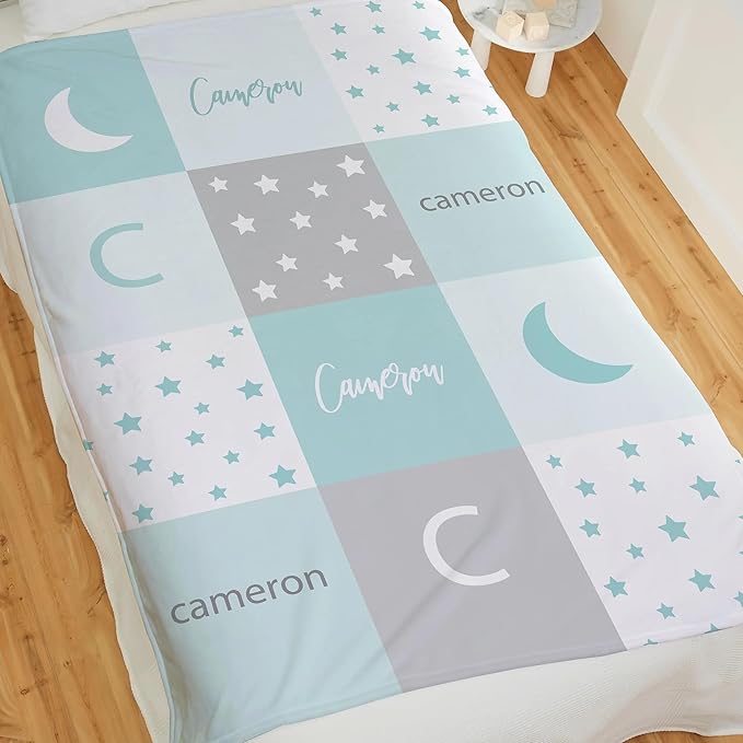 Personalized Baby Blanket for Kids Girls Boys. Custom Baby Blanket with Name for Newborn Swaddle Toddler, Nursery Decor Kids Blanket. (Sweet Baby)