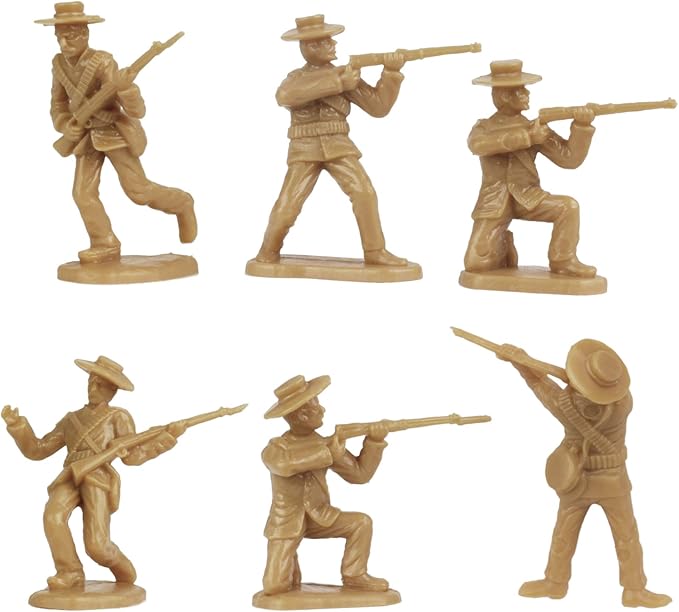 BMC Border Wars US Army vs. Mexican Villistas - 34pc Soldier Figures