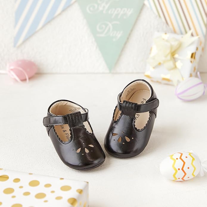 Soft Sole Baby Shoes - Infant Baby Walking Shoes Moccasins Rubber Sole Crib Shoes