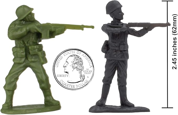 BMC WW2 Secret Stronghold - 36pc Plastic Army Men German Bunker Playset