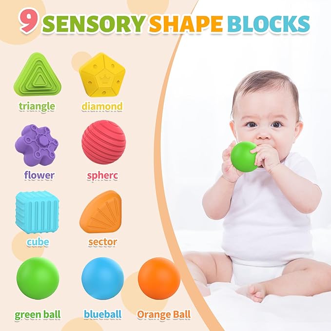 MINGKIDS Bath Toys 12-18 Months,Baby Sensory Fine Motor Skills Developmental Toys,Gifts for 6 9 12 18 Month Age 1 2 3 4 One Two Year Old Boys Girls Kids