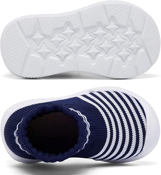 MORENDL Toddler Sock Shoes Baby Walking Shoes Infant Slippers Boys & Girls Non-Slip Sneakers