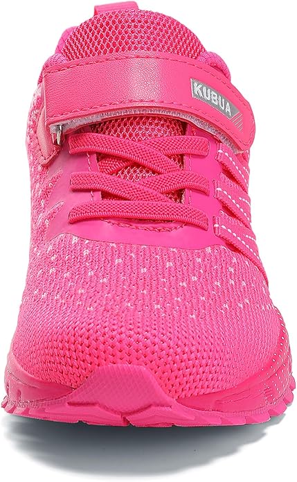 KUBUA Kids Sneakers for Boys Girls Running Tennis Shoes Lightweight Breathable Sport Athletic