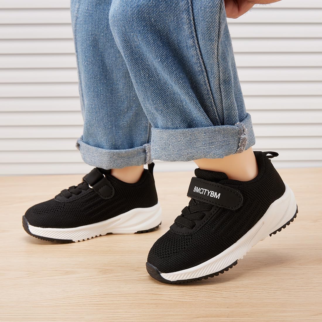 BMCiTYBM Baby Toddler Walking Sneakers Boys Girls Shoes