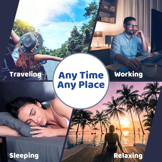 Sleepbox Sound White Noise Machine with 25 Soothing Sounds 10 Colors Warm Night Light 4 Brightness Levels 32 Volume Levels 5 Timer and Memory Function Perfect for Kids Adults Seniors Sleeping Black