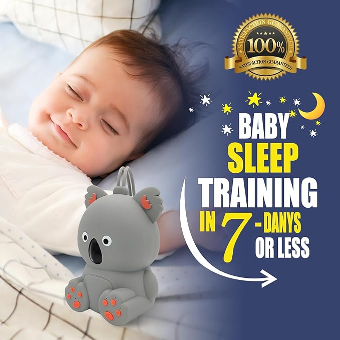 Baby Sound Machine & Bluetooth Speaker | White Noise Machine for Infants with Non-Looping Soothing Sounds, Portable Sleeping Music with Timer for Nursery, Travel & Home