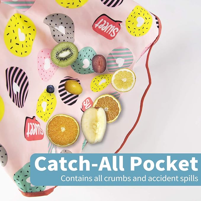 Long Sleeve Bibs For Babies 6-24 Months Full Coverage Shirt Bib for Baby Boys Girls Waterproof Smock Bibs with Sleeves Toddler Mess Free Bib for Eating with Pocket, 3 Pack