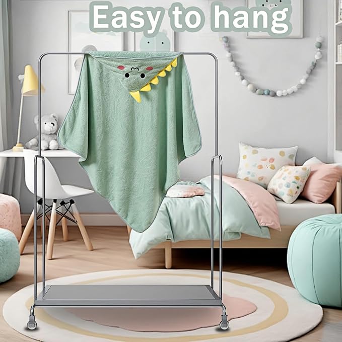 2 Pcs Baby Hooded Towels,31 x 31 in Baby Washcloths, Infant Super Soft Baby Bath Towels with Hood for Toddlers1-3,Highly Absorbent Viscose Hooded Towel for Boys, Girls, Newborn Essentials