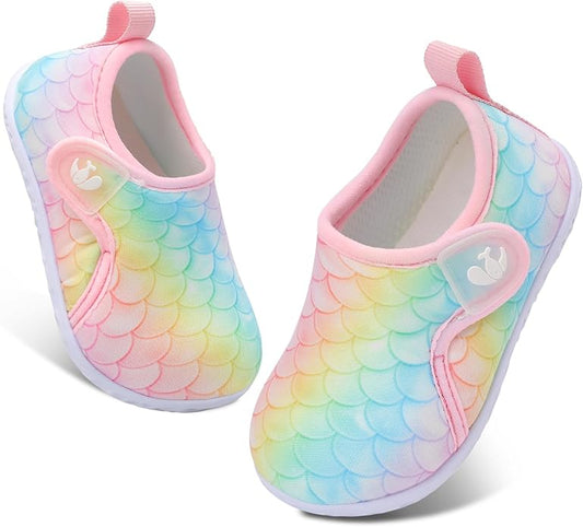 FEETCITY Baby Boys Girls First Walking Shoes Infant Sneakers Crib Shoes Breathable Lightweight Slip On Shoes