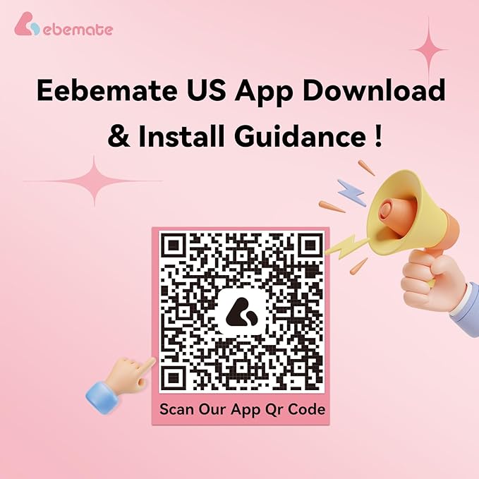 ebemate Video Baby Monitor with Two Camera, 2.8" LCD Screen with 2-Way Talk Cam Monitor and 5 Soothing Lullabies Baby Monitoring EB29-2