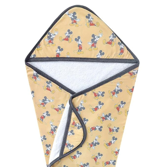 Premium Knit Hooded Bath Towel "Mickey Mouse" by Copper Pearl