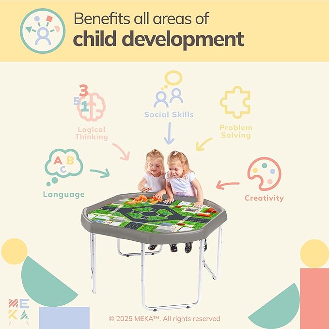 MEKA Tuff Tray Set for Sensory Play