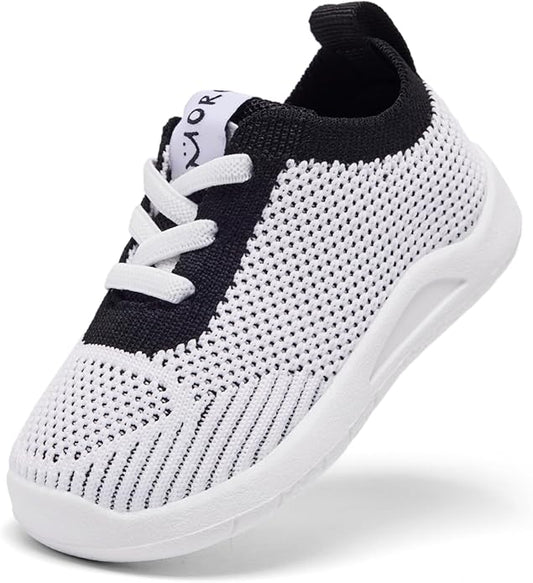 MORENDL Toddler Shoes Baby Walking Sock Shoes Infant Sneakers 0-4 Years Boy Girl Barefoot Tennis Shoe Non-Slip Brethable