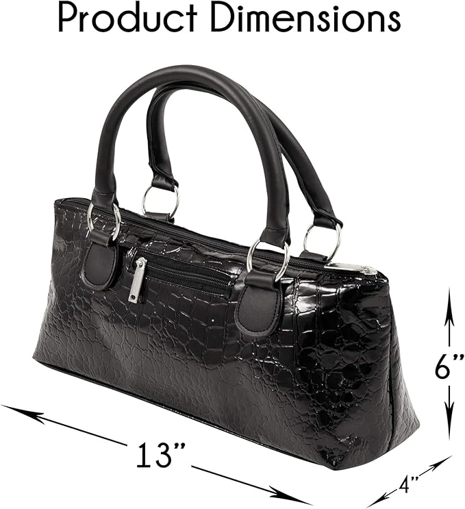 Wine Clutch Bag (Thermal Insulated) Trendy Women’s Carry Tote | Holds Red & White 750mL Bottles | Trendy Fashion | Incl. Portable Waiter-Style Corkscrew