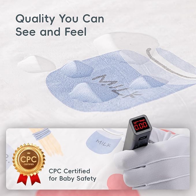 KIIS Disposable Baby Bibs for Travel - Waterproof Baby Smock Bibs for Eating, Toddlers & Kids - Travel & Daycare Essentials