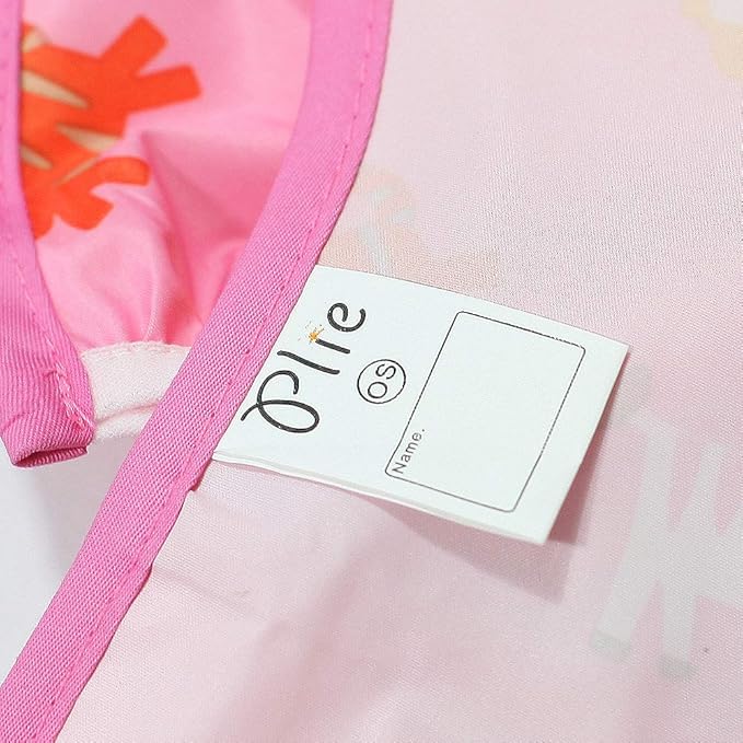 Long Sleeve Waterproof Bib for Toddlers – Feeding Smock for Baby Mealtime, Self-Feeding, Painting & Messy Play, BPA-Free