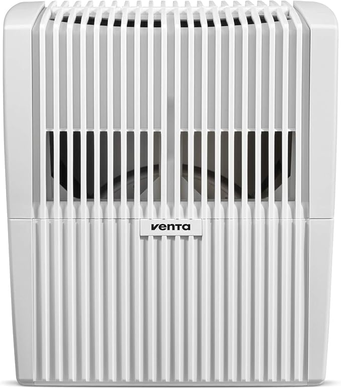 Venta LW25 Original Humidifier in White - Filter-Free Evaporative Humidifier for Spaces up to 430 ft²