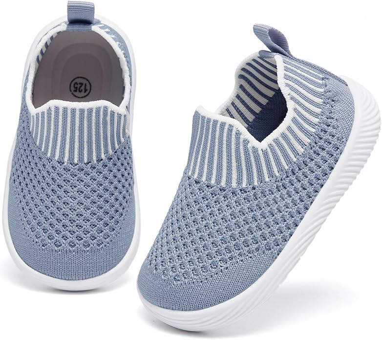 MORENDL Baby Toddler Walking Socks Non-Slip Breathable Unisex Casual Sneakers