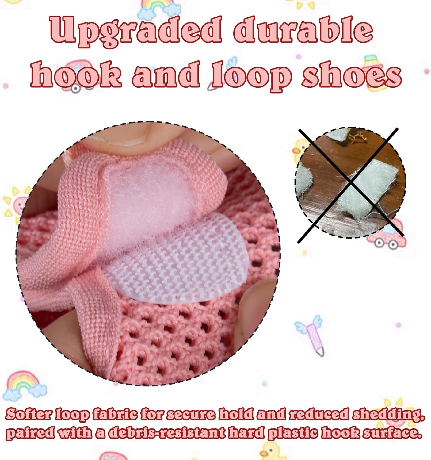 Baby First-Walking Shoes 1-4 Years Kid Shoes Trainers Toddler Infant Boys Girls Soft Sole Non Slip Cotton Canvas Mesh Breathable Lightweight TPR Material Slip-on Sneakers Outdoor