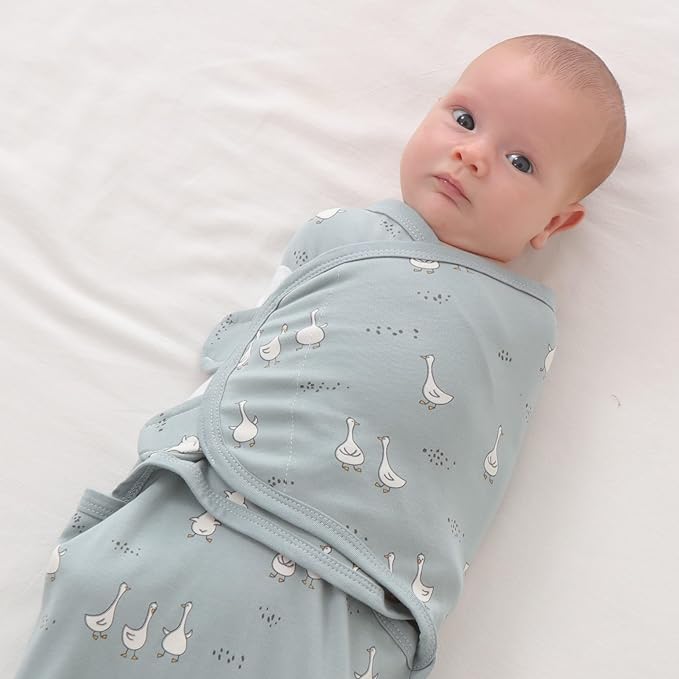 insular Baby Swaddle Wrap, Swaddle Blanket for Newborn and Infant, Adjustable Velcro Swaddling Set for Boy and Girl, Soft Cotton Baby Sleep Sack 3 Pack, Orange Car, Small(0-3M)