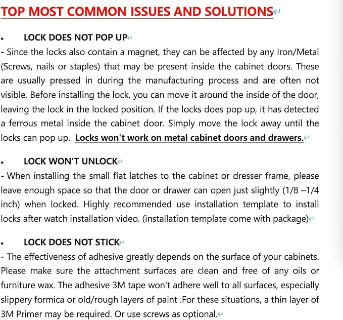 Vmaisi 16 Pack Child Safety Magnetic Cabinet Locks - Children Proof Cupboard Baby Locks Latches - Adhesive for Cabinets & Drawers and Screws Fixed for Protection