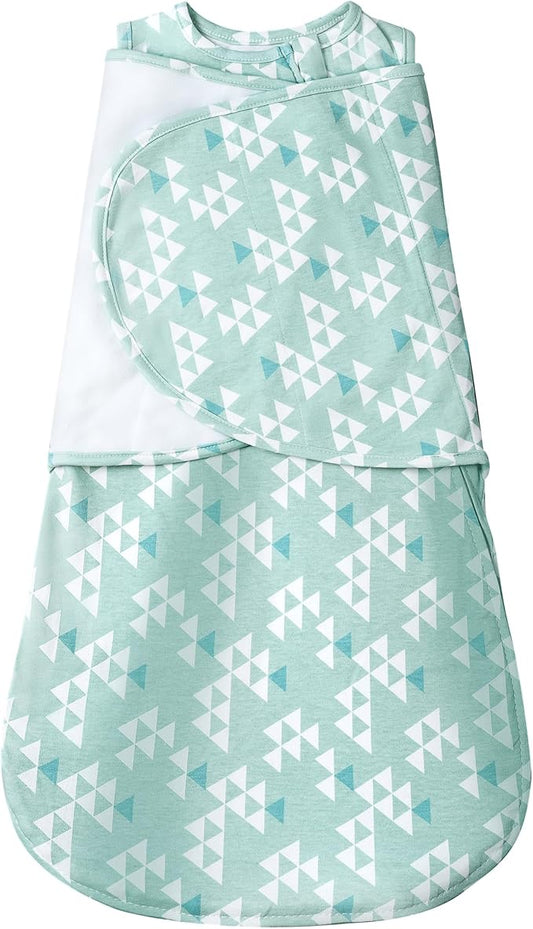 Sleepsack Swaddle,Sleep Sack 6-12 Months,Adjustable Wearable Transition Blanket,Miracle Swaddles for Babies Large,100% Cotton(Green)